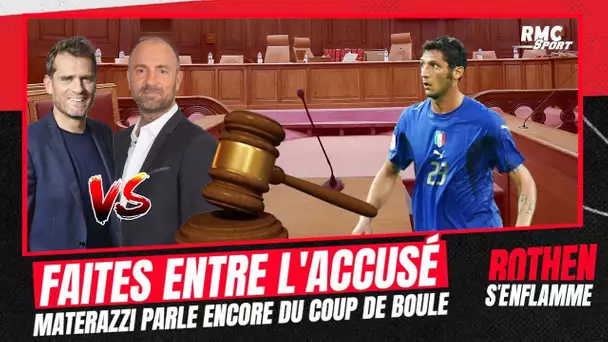 Faites entre l'accusé : Materazzi accusé de ressasser la finale du Mondial 2006