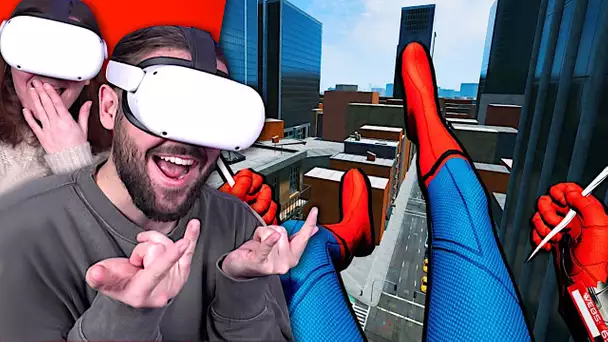 ON EST DEVENU SPIDER MAN ! SPIDER MAN VR OCULUS META QUEST 2