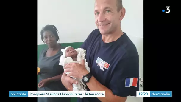 reportage association humanitaire pompiers réalisé par les lycéens de Rabelais pr france 3 Normandie