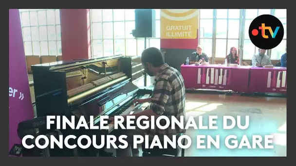 Concours "Piano en gare : la finale régionale se déroulait gare Saint-Charles à Marseille
