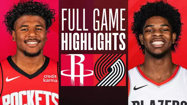 ROCKETS at TRAIL BLAZERS | FULL GAME HIGHLIGHTS | April 12, 2024