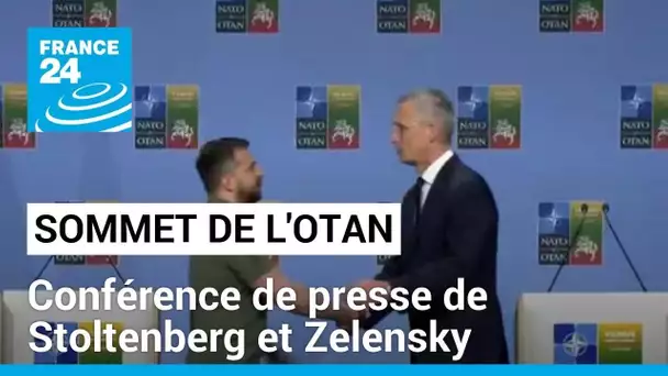 REPLAY - Conférence de presse conjointe de Jens Stoltenberg et Volodymyr Zelensky • FRANCE 24