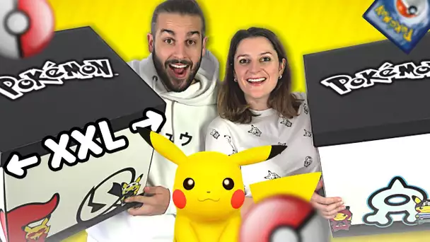 ON A RECU DEUX COLIS GEANTS XXL POKEMON !