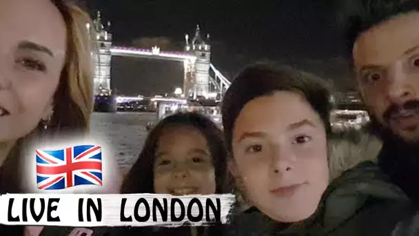 LIVE EN FAMILLE à LONDRES : Devant le Tower Bridge (REPLAY)