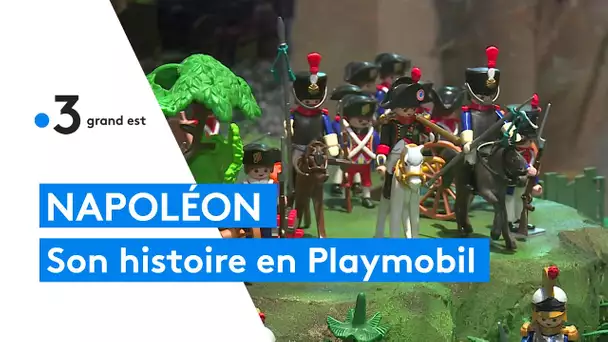 Exposition: l'histoire de Napoléon reconstituée en Playmobil