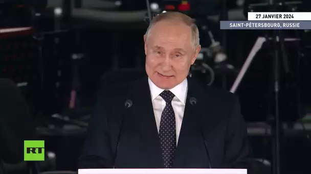 Poutine : « le nazisme, bien que vaincu en 1945, n’a toujours pas été éradiqué »
