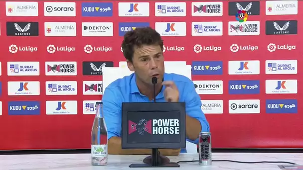 Rueda de prensa UD Almería vs CA Osasuna