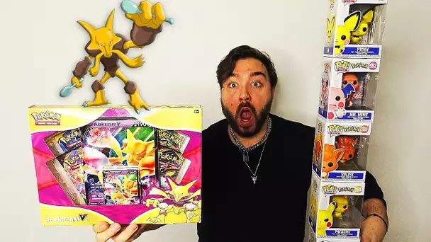 Ouverture d'un COFFRET POKEMON XXL ALAKAZAM GX ! Une BOX POKEMON INCROYABLEMENT BELLE !