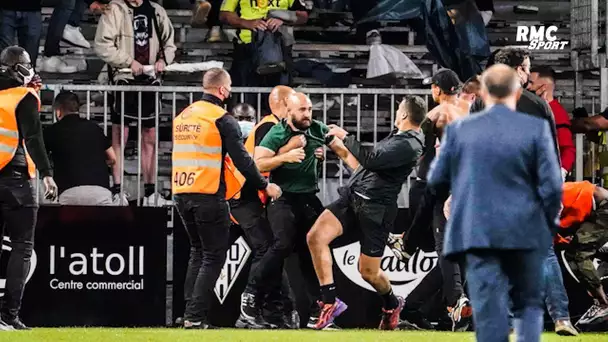 Angers-OM : Des supporters marseillais en sont venu aux mains avec des Angevins