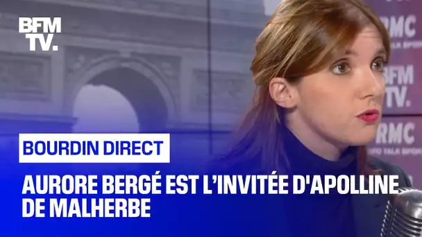 Aurore Bergé face à Apolline de Malherbe en direct