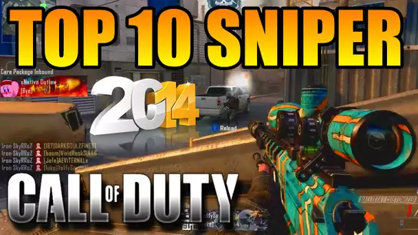 TOP 10 de mes clips sniper 2014 sur Call of duty | SkyRRoZ