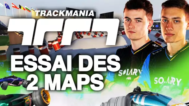 Trackmania #47 : Essaie de 2 nouvelles maps (ft. Bren et CarlJr)