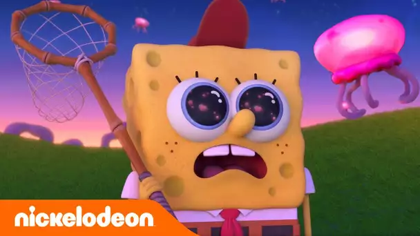 Kamp Koral | Bob l’éponge attrape une méduse pour la TOUTE première fois | Nickelodeon France