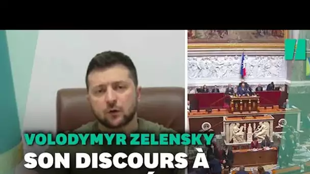 Le discours de Volodymyr Zelensky devant l'Assemblée et le Sénat français