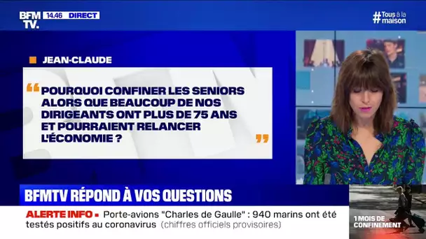 Pourquoi confiner les seniors alors que la plupart de nos dirigeants ont plus de 75 ans ?