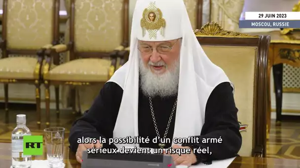 Russie : le patriarche de Moscou et de toute la Russie a reçu l'envoyé pontifical