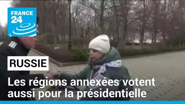 Présidentielle en Russie : les régions annexées votent aussi • FRANCE 24