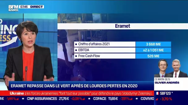 Christel Bories (Eramet) : Eramet repasse dans le vert après de lourdes pertes en 2020