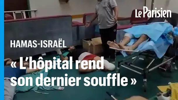 Guerre Israël-Hamas : dans les couloirs submergés de l'hôpital Al-Shifa à Gaza