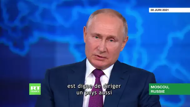 Vladimir Poutine: c'est aux citoyens russes «de choisir la personne qui doit devenir chef de l’Etat»