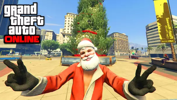 LE DLC NOEL EST ARRIVÉ ! (Neige ?) - GTA 5 ONLINE