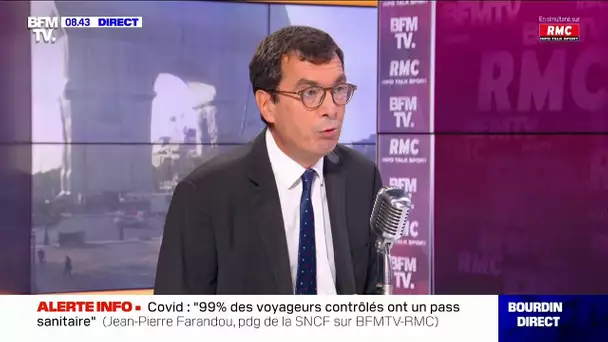 Jean-Pierre Farandou (PDG SNCF) / Sur les suppressions de postes
