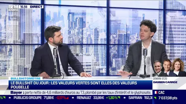 Bullshitomètre ⛔: les valeurs vertes sont elles des valeurs poubelles?🌱