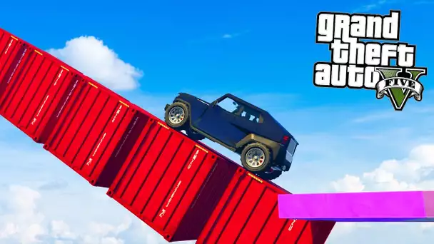 PARKOUR HARD 4x4 BLINDE GTA 5 (je rage)