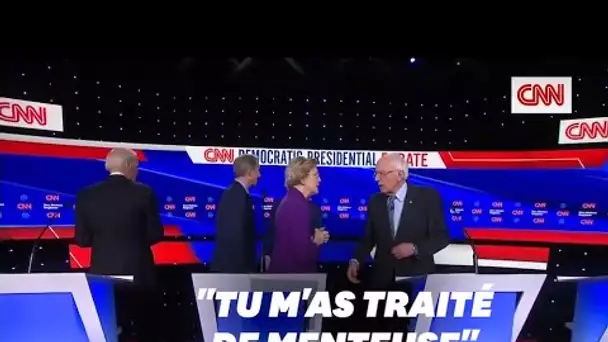 Bernie Sanders et Elizabeth Warren filmés en train de se traiter de menteurs