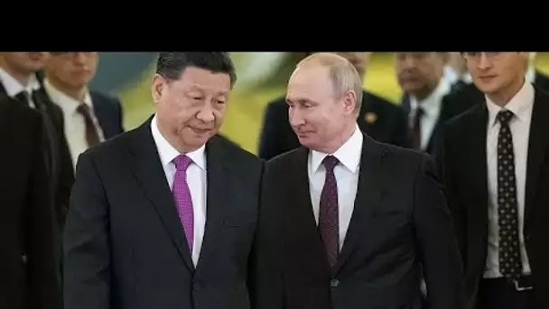 Xi Jinping en visite chez son "vieil ami" Vladimir Poutine