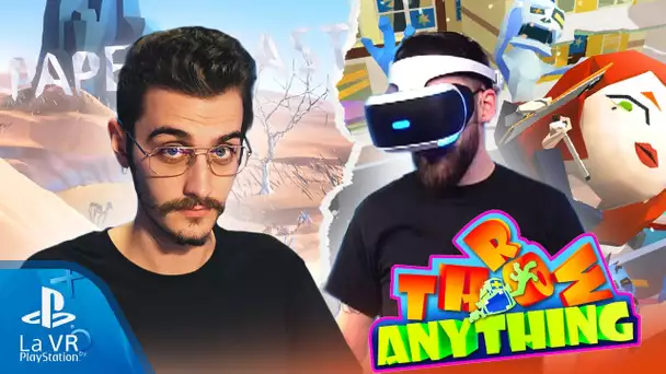 Hugo et Maxildan testent Paper Beast et Throw Anything | PSVR #07