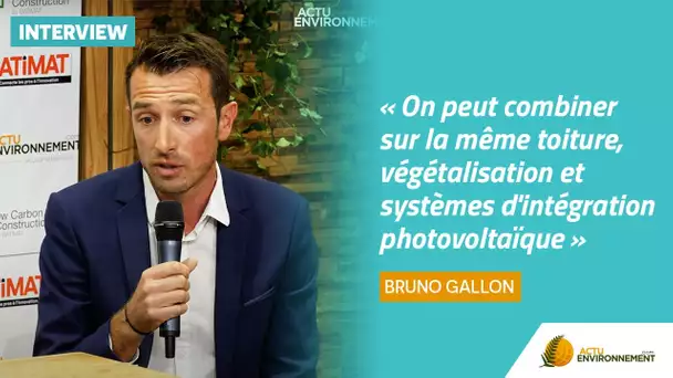 « On peut cumuler sur la même toiture végétalisation et systèmes d'intégration photovoltaïque »