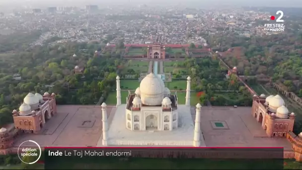 Inde : le Taj Mahal endormi
