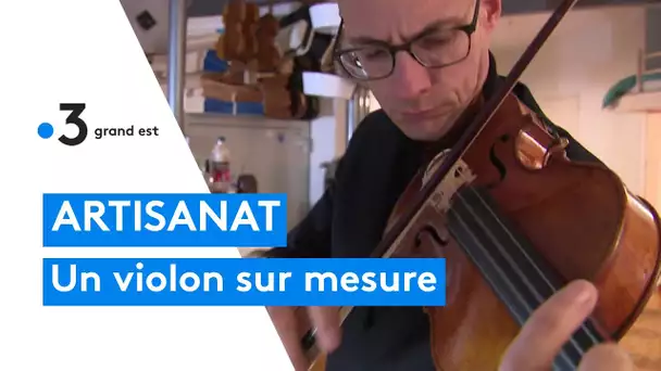 Un violon sur mesure pour le soliste Stéphane Rougier