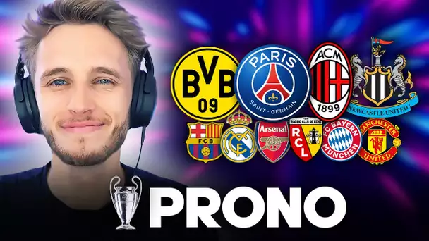 🏆  LIGUE DES CHAMPIONS – MES PRONOS !