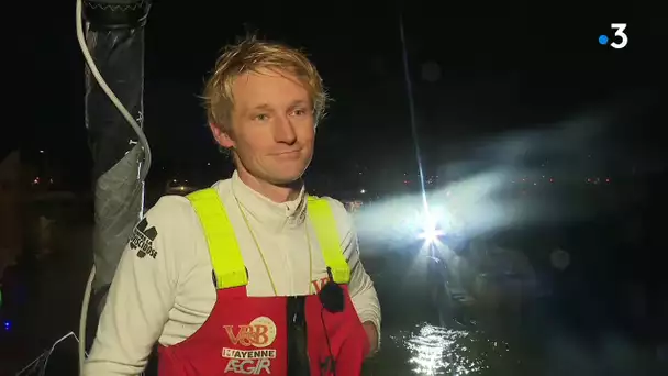 Vendée Globe 2020 : Maxime Sorel arrive 10ème sur un bateau cassé en deux !