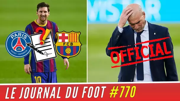 Officiel : Zinédine ZIDANE quitte le REAL ! BARÇA : bientôt une grande annonce pour MESSI !