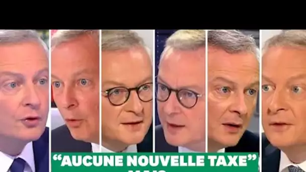 "Pas de hausse d'impôts" jure Bruno Le Maire. Et pourtant...