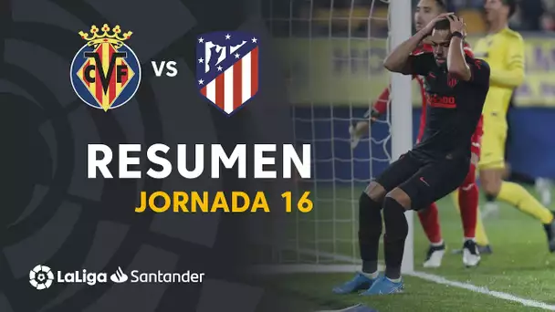 Resumen de Villarreal CF vs Atlético de Madrid (0-0)