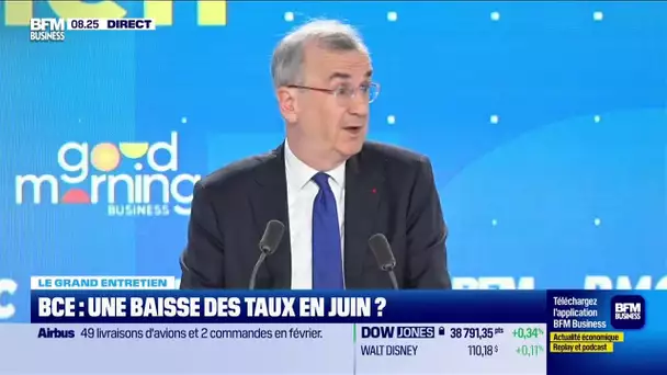 François Villeroy de Galhau (Banque de France) : BCE, une baisse des taux en juin ?