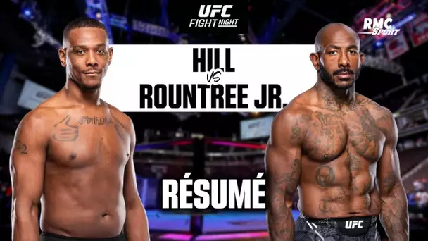 Résumé - UFC Bakou : Rountree peut-il soumettre Hill ?