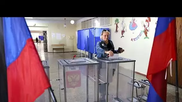 Elections locales en Russie et dans l'Est ukrainien occupé : Kyiv dénonce un scrutin "illégal"