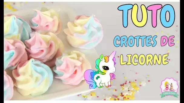 ♡• RECETTE MERINGUES ARC EN CIEL CROTTE DE LICORNE - UNICRON RAINBOW POOP MERINGUE RECIPE •♡