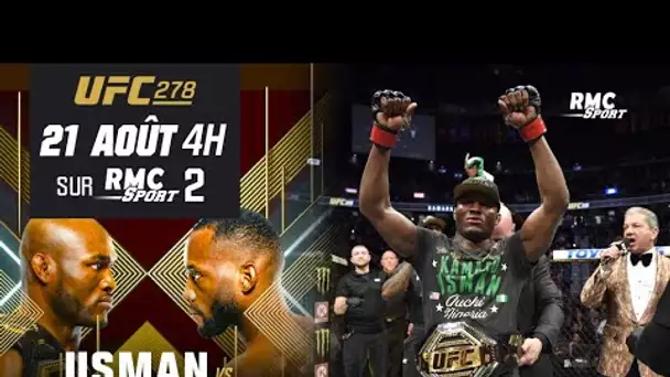 UFC : Le jour où Usman est devenu champion des poids welters