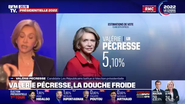 Le discours de Valérie Pécresse à l'issue du premier tour en intégralité