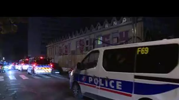 Evacuation de 200 personnes dans un squat à Lyon quartier de la Croix Rousse