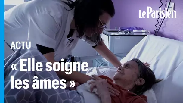 Sandie, la dame « aux câlins » qui soulage les patients atteints d’un cancer en phase terminale