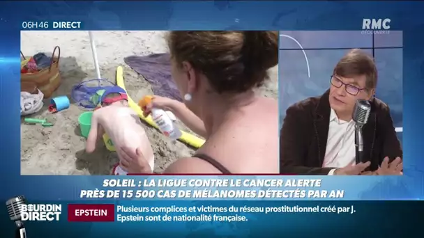 Alerte aux cancers de la peau: les Français pas assez conscients des risques liés au soleil
