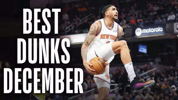 The Top NBA Dunks of December 2021! 🔥