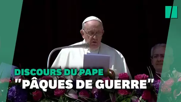 Pour Pâques, le pape lance "un cri de paix" pour l'Ukraine